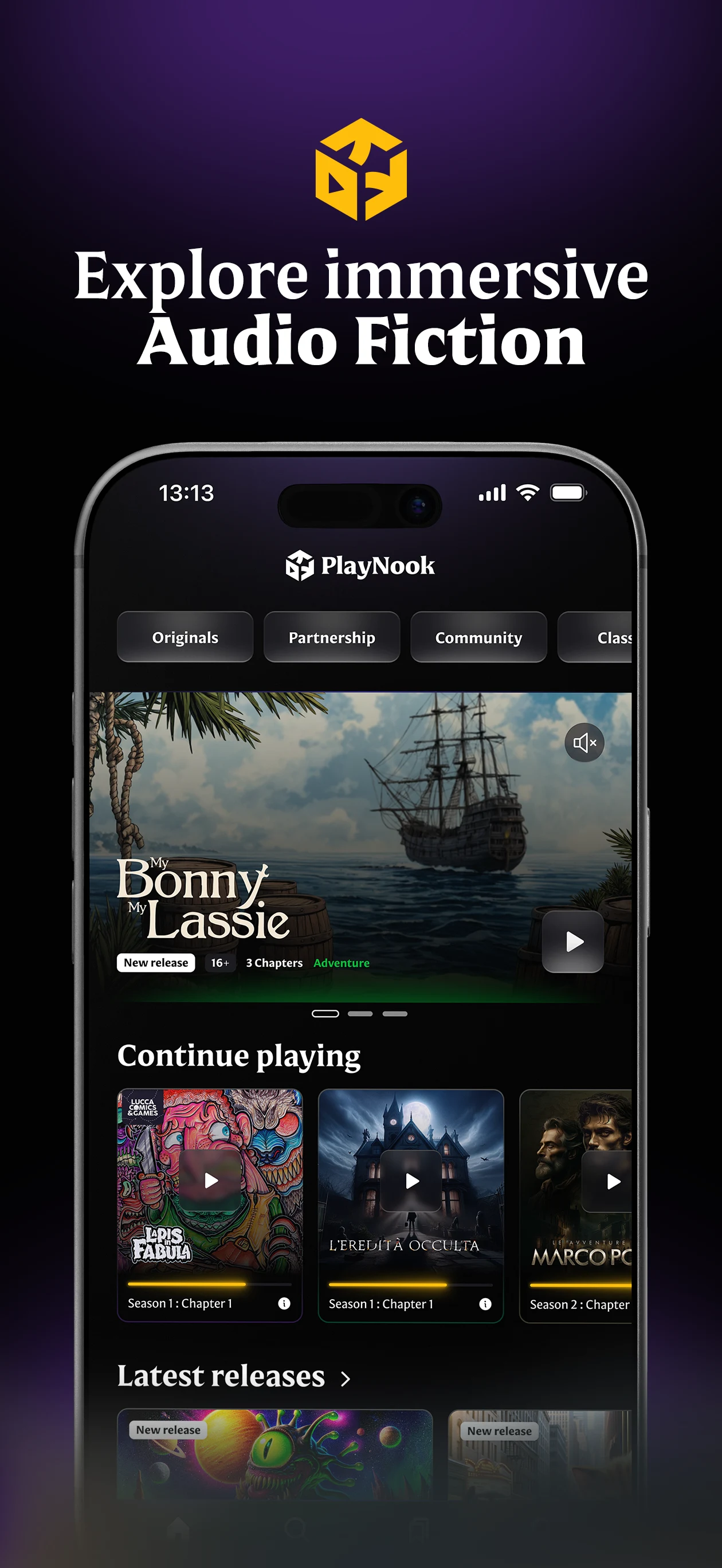 PlayNook Interactive Audiobook screenshot