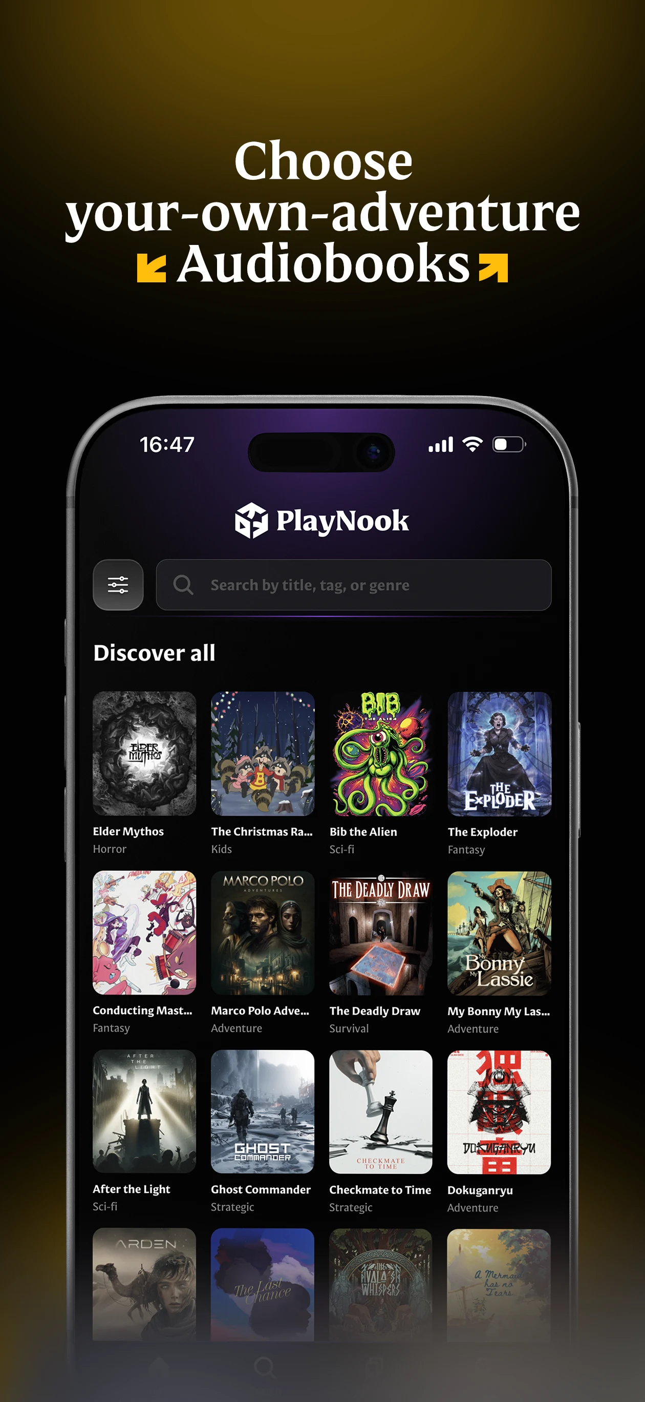 PlayNook Interactive Audiobook screenshot
